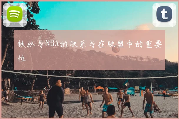 铁林与NBA的联系与在联盟中的重要性